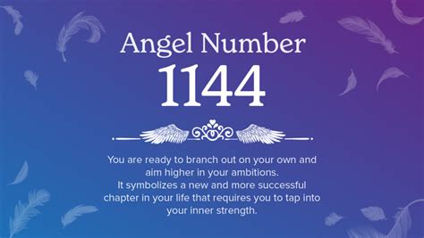 Angel Number 1144 – It’s Symbolism and Meaning